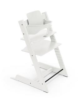 Stokke Tripp Trapp Highchair, Newborn Set & Baby Set² Bundle, White - view 2, 