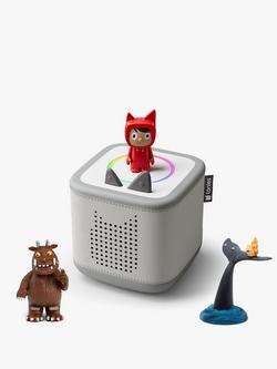 tonies Toniebox 2 Starter Set with 2 Julia Donaldson Tonie Audio Characters, Grey, 