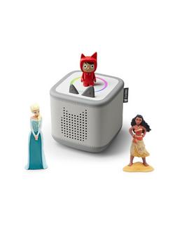 tonies Toniebox 2 Starter Set with 2 Disney Tonie Audio Characters, Grey - view 2, 