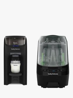 Baby Brezza Formula Pro Advanced & Bottle Washer Pro, Black, 
