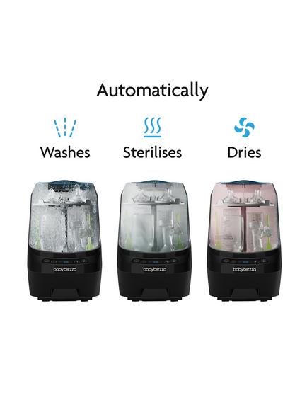 Baby Brezza Bottle Washer Pro & Detergent Tablets, Pack of 120, Black - view 2, 