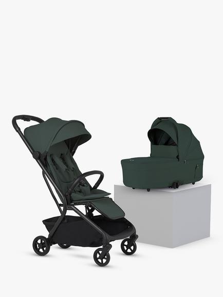 Silver Cross Nia Compact Travel Stroller & Carrycot, Conifer, 