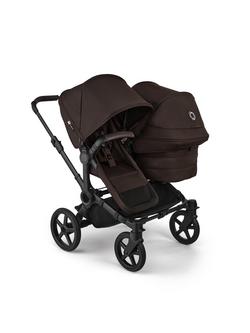 Bugaboo Donkey 6 Double Stroller with Otter by Nuna Car Seat & 360 Base Ultimate Bundle, Cocoa Brown - view 2, 