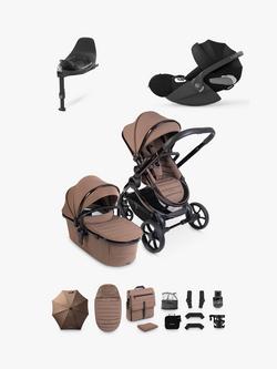 iCandy Peach 8 Pushchair & Accessories with Cybex Cloud T Baby Car Seat and Base T Bundle, Coco, 