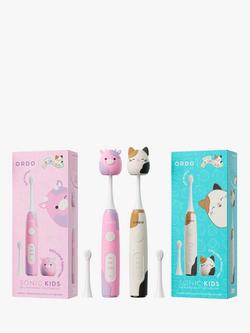 Ordo Squishmallows Cam and Patty Sonic Kids Toothbrush bundle, 