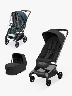 Maxi-Cosi Fame Cabin Stroller & Carrycot with Rain Cover, Onyx Black, 