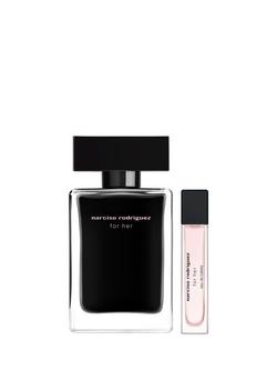 Narciso Rodriguez For Her Eau de Toilette, 50ml Bundle with Gift, 
