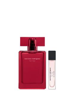 Narciso Rodriguez For Her Eau de Parfum Intense, 50ml Bundle with Gift, 