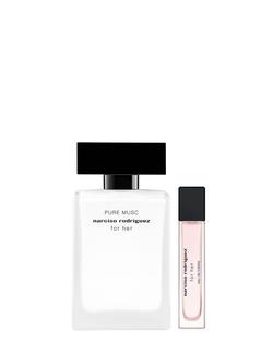 Narciso Rodriguez For Her Pure Musc Eau de Parfum, 50ml Bundle with Gift, 