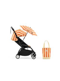 Stokke YOYO³ Pushchair Frame, Riviera 6+ Colour Pack & Summer Kit, Capri, 