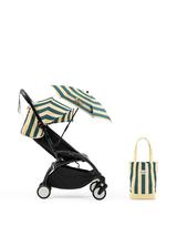 Stokke YOYO³ Pushchair Frame, Riviera 6+ Colour Pack & Summer Kit, Monaco