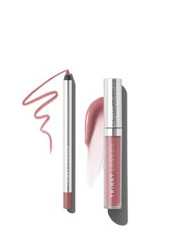 Trinny London Line2Define Lip Liner, Megan & Sheer Joy Pro-Collagen Lip Oil, Matilde Bundle, 