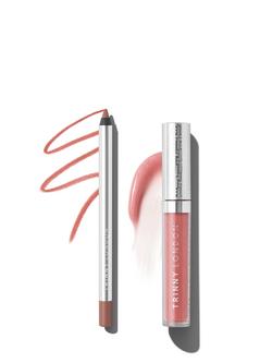 Trinny London Line2Define Lip Liner, Gloria & Sheer Joy Pro-Collagen Lip Oil, Ally Bundle, 