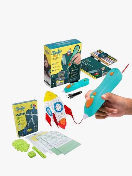 3Doodler Start+ Kids' 3D Essential Pen Set & Accessory Kit, 