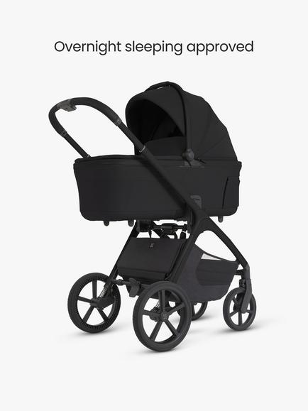 Silver Cross Cove 2 Stroller, Carrycot & Accessories with Cybex Cloud T Baby Car Seat & Base Bundle, Onyx - view 2, 
