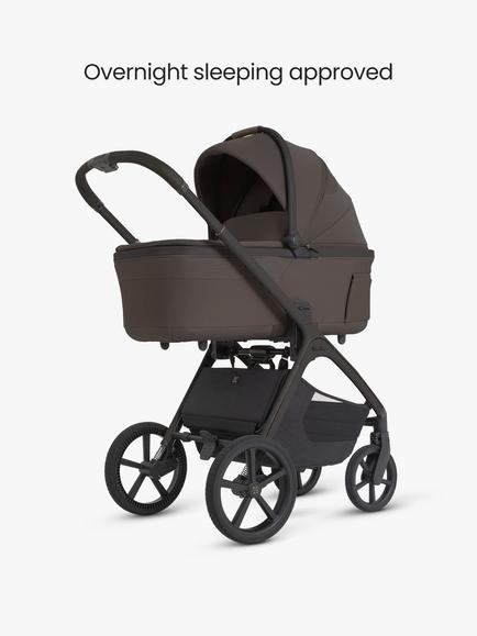Silver Cross Cove 2 Stroller, Carrycot & Accessories with Cybex Cloud T Baby Car Seat & Base Bundle, Chocolate - view 2, 