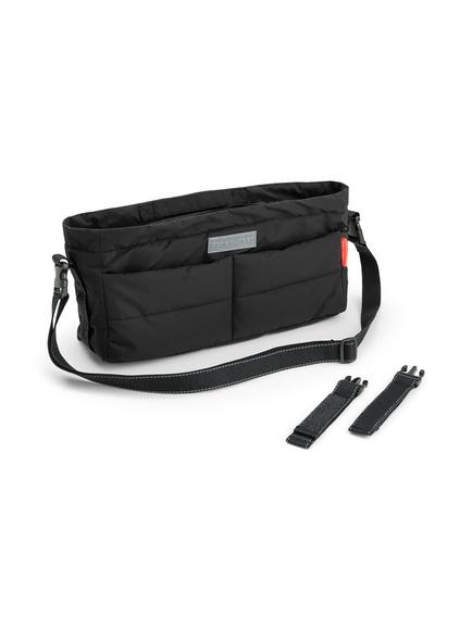 Done by Deer Quilted Stroller Organiser, Footmuff & Stroller Mittens Bundle, Black - view 2, 