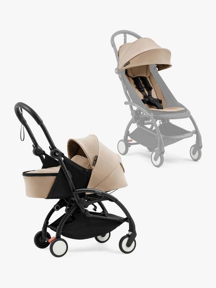 Stokke YOYO⁵ Stroller & Newborn Pack Bundle, Taupe, 