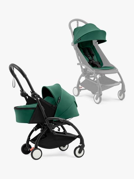 Stokke YOYO⁵ Stroller & Newborn Pack Bundle, Forest, 