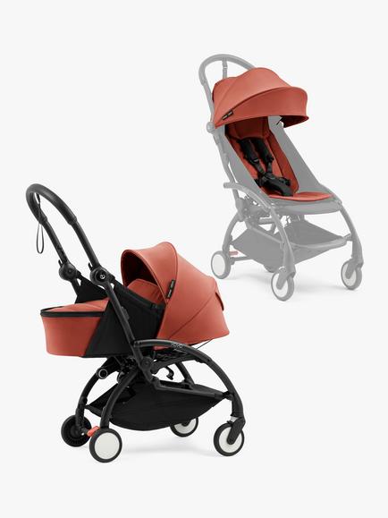 Stokke YOYO⁵ Stroller & Newborn Pack Bundle, Berry, 