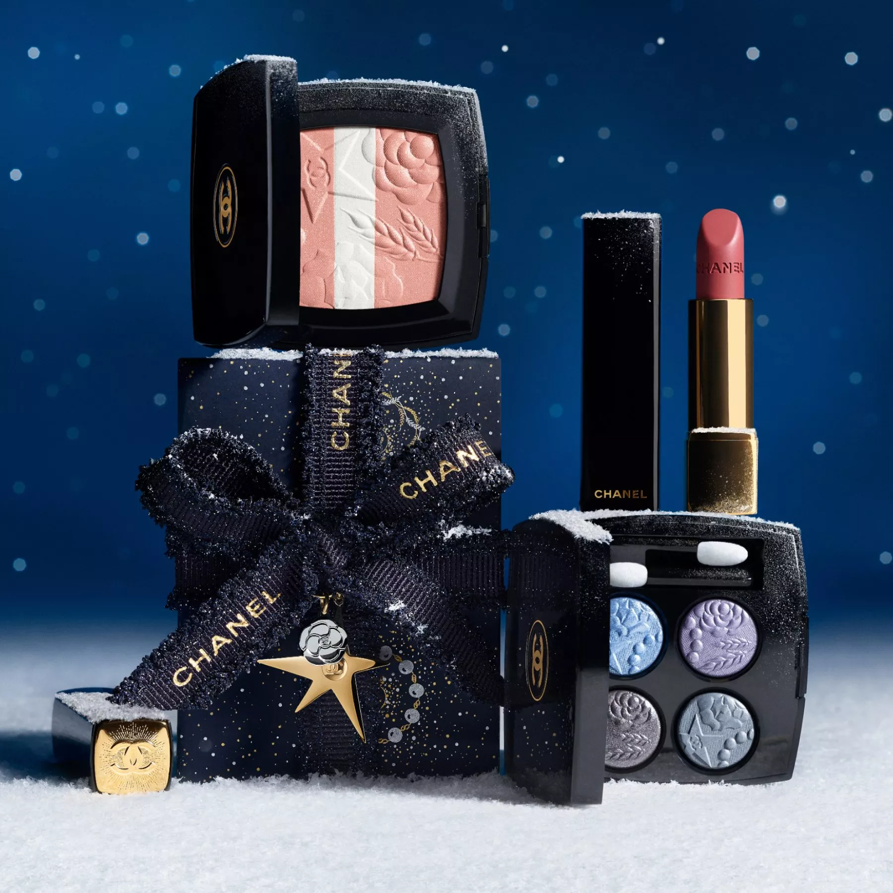 A selection of CHANEL make up