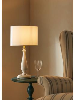 John Lewis Serenity Natural WovenTable Lamp - view 2, Natural