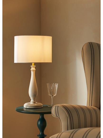 John Lewis Serenity Natural WovenTable Lamp - view 2, Natural