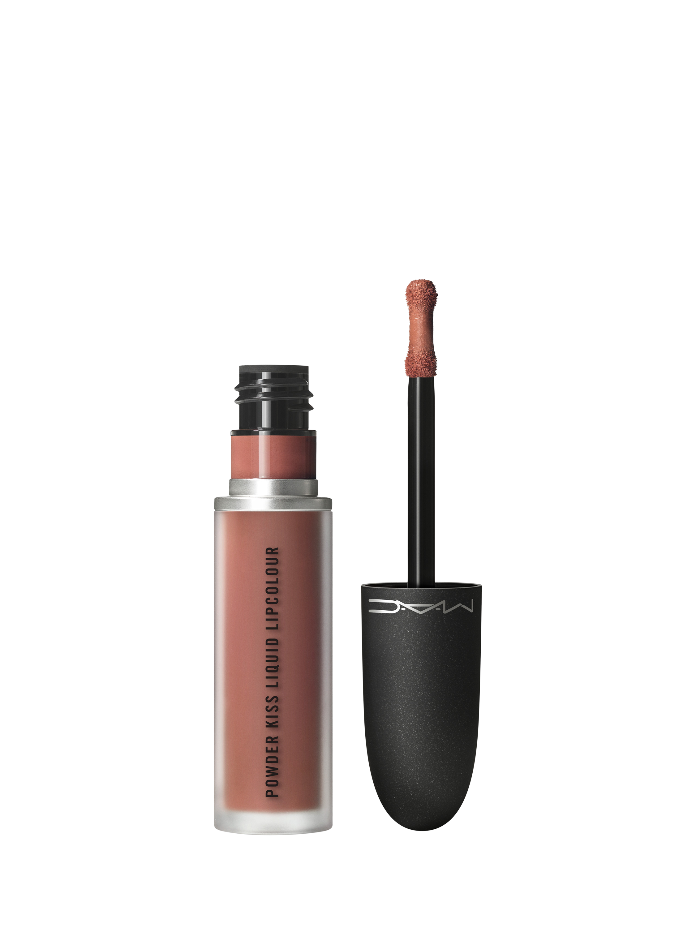Product image 1 of 3, which shows MAC Powder Kiss Liquid Lip Colour, Habit