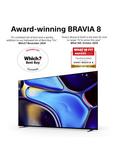 Sony Bravia 8 K55XR80PU (2024) OLED HDR 4K Ultra HD Smart Google TV, 55 inch with Youview & Dolby Atmos, Black