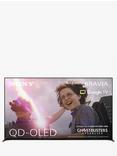 Sony Bravia XR XR77A95L QD-OLED HDR 4K Ultra HD Smart Google TV, 77 inch with Youview, Dolby Atmos & Acoustic Surface Audio+, Black