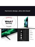 Sony Bravia 8 K65XR80U (2024) OLED HDR 4K Ultra HD Smart Google TV, 65 inch with Youview & Dolby Atmos, Black