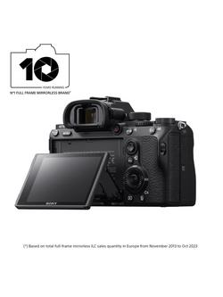 Sony a7 III (Alpha ILCE-7M3) Compact System Camera, 4K Ultra HD, 24.2MP, Wi-Fi, Bluetooth, NFC, OLED EVF, 5-Axis Image Stabiliser & Tiltable 3" LCD Screen, Body Only, Black - view 2, Black