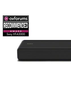 Sony HT-A3000 Wi-Fi Bluetooth All-In-One Soundbar with Dolby Atmos, DTS X, Vertical Surround Engine & High Resolution Audio, Black - view 2, Black
