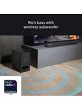 Sony Bravia Theatre Bar 6 HT-B600 Bluetooth Soundbar with Wireless Subwoofer, Dolby Atmos & DTS:X, Black