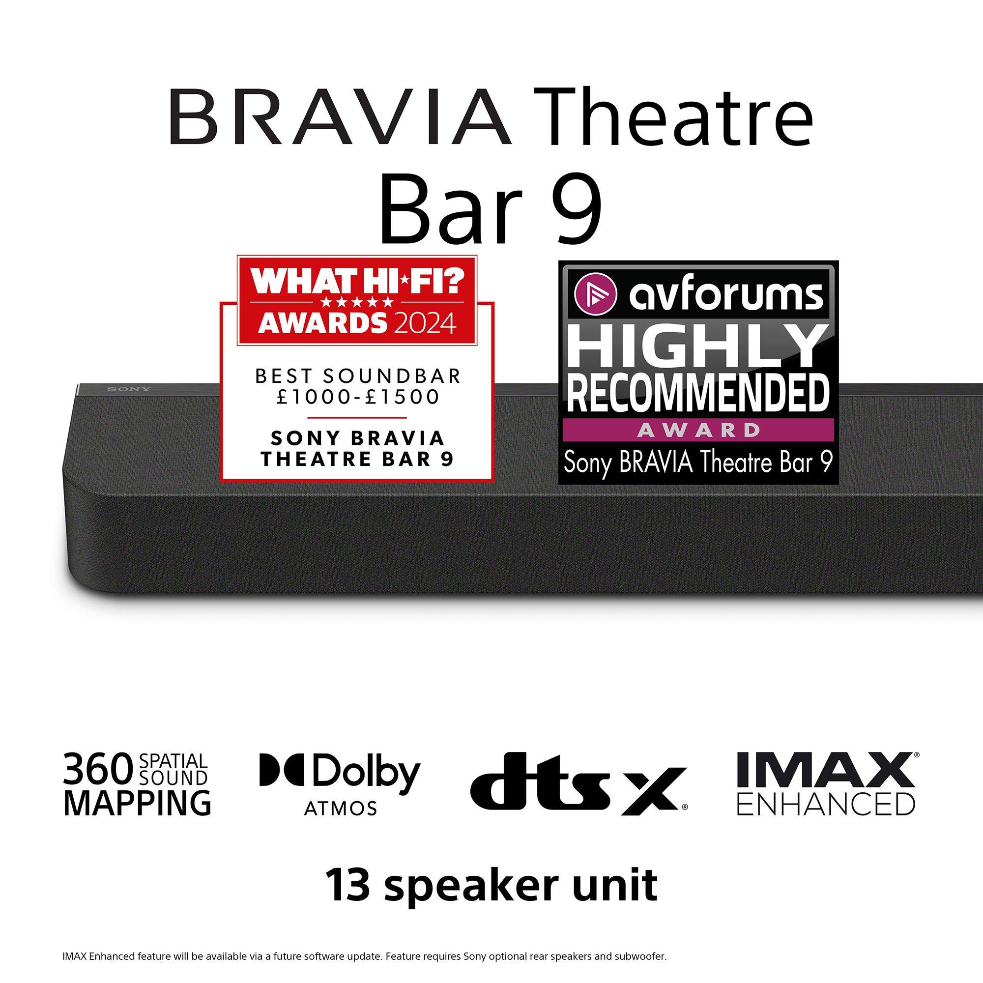 Sony Bravia Theatre Bar 9 HT-A9000 Wi-Fi Bluetooth All-In