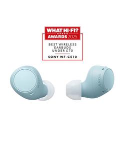 Sony WF-C510 True Wireless Bluetooth In-Ear Headphones with Mic/Remote - view 2, Blue