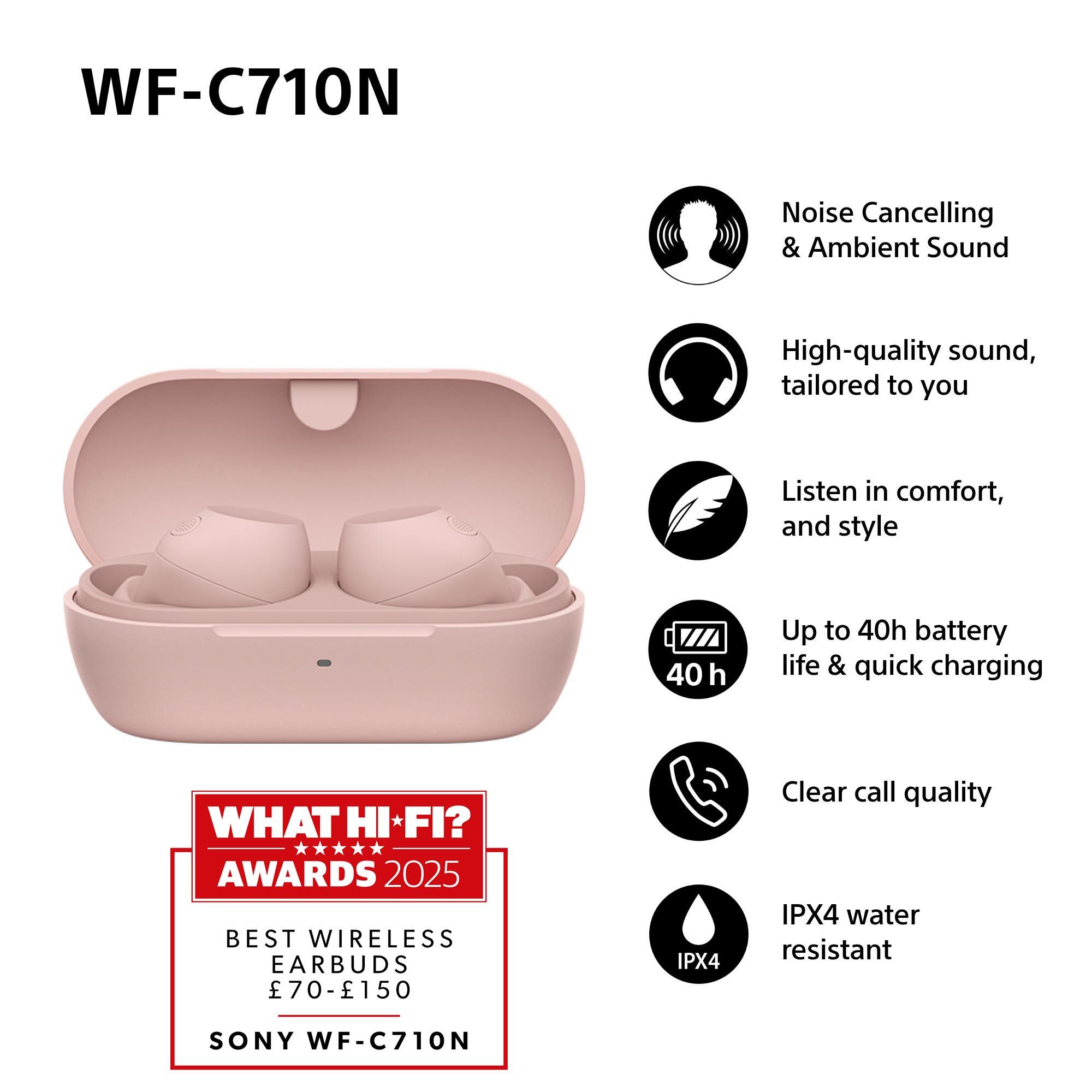 Sony WF-C710N Noise Cancelling True Wireless Bluetooth In-Ear