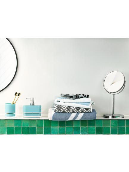 John Lewis Orbit Pedestal Mirror - view 2, Silver
