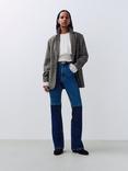 AND/OR Willow Check Wool Blend Blazer, Multi