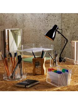 Osco Magazine Holder, Clear - view 2, Clear