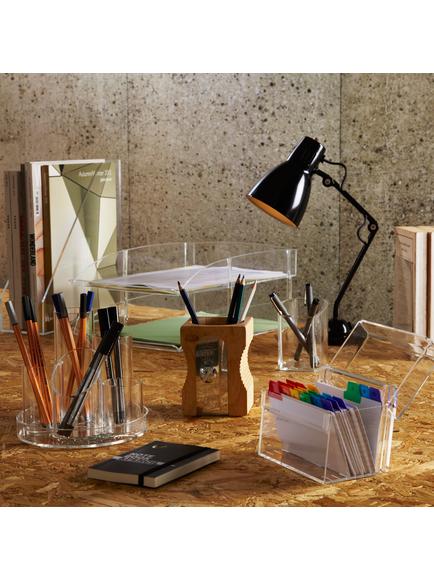 Osco Magazine Holder, Clear - view 2, Clear