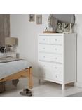 John Lewis Wilton 6 Drawer Chest, White