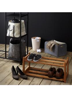 Umbra Woodrow Waste Paper Bin - view 2, White