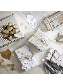 John Lewis Tissue Paper, 5 Sheets - view 2, Gold