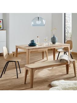 Ebbe Gehl for John Lewis Mira Living & Dining Room Furniture, White/Oak