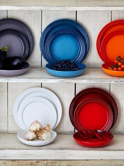 Le Creuset Stoneware Dinnerware, Mist Grey