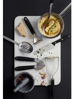 John Lewis Stainless Steel Y-Shaped Peeler - view 2, Black And Silver