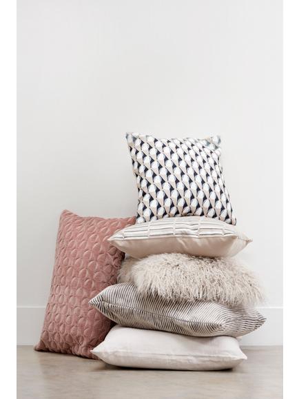 John Lewis Mongolian Sheepskin Cushion - view 2, White