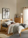 John Lewis Spindle Bedroom Furniture, Grey