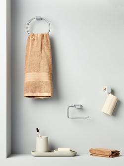 John Lewis Form Bathroom Fittings, Silver